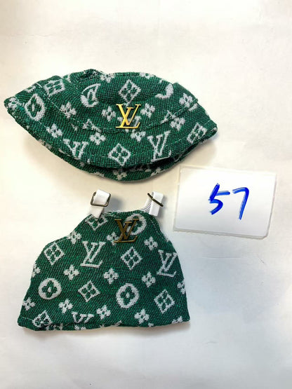 Labubu -V1-V3 Chanel LV skirt  clothes