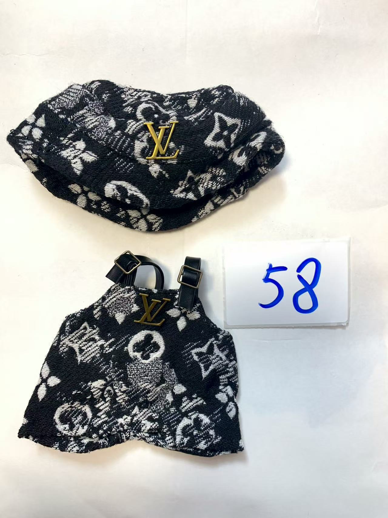 Labubu -V1-V3 Chanel LV skirt  clothes