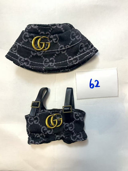 Labubu -V1-V3 Chanel LV skirt  clothes
