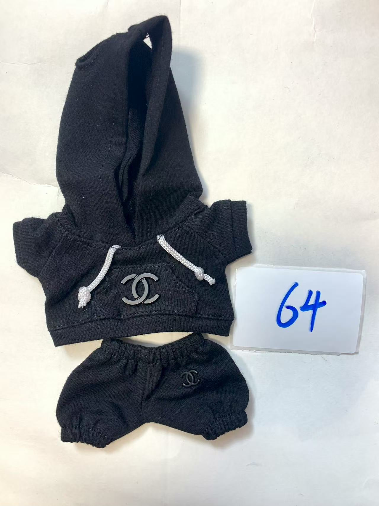 Labubu -V1-V3 Chanel LV skirt  clothes