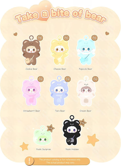 YOOKI V4 Plush Take A Bite Of The Bear Plush Series Blind Box